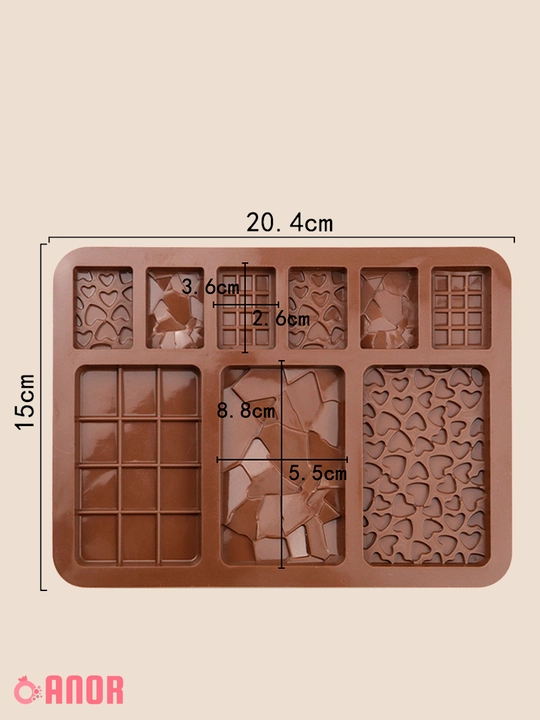 Shokolad uchun forma, dubay, siliko'n qolip, konfet uchun formochka, qandolat uchun mold