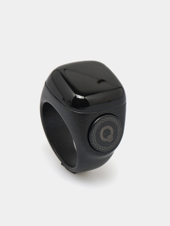 Elektron tasbeh Zikr Ring Lite, zikr va istig'for uchun, vibratsiya, suvga chidamli ekran