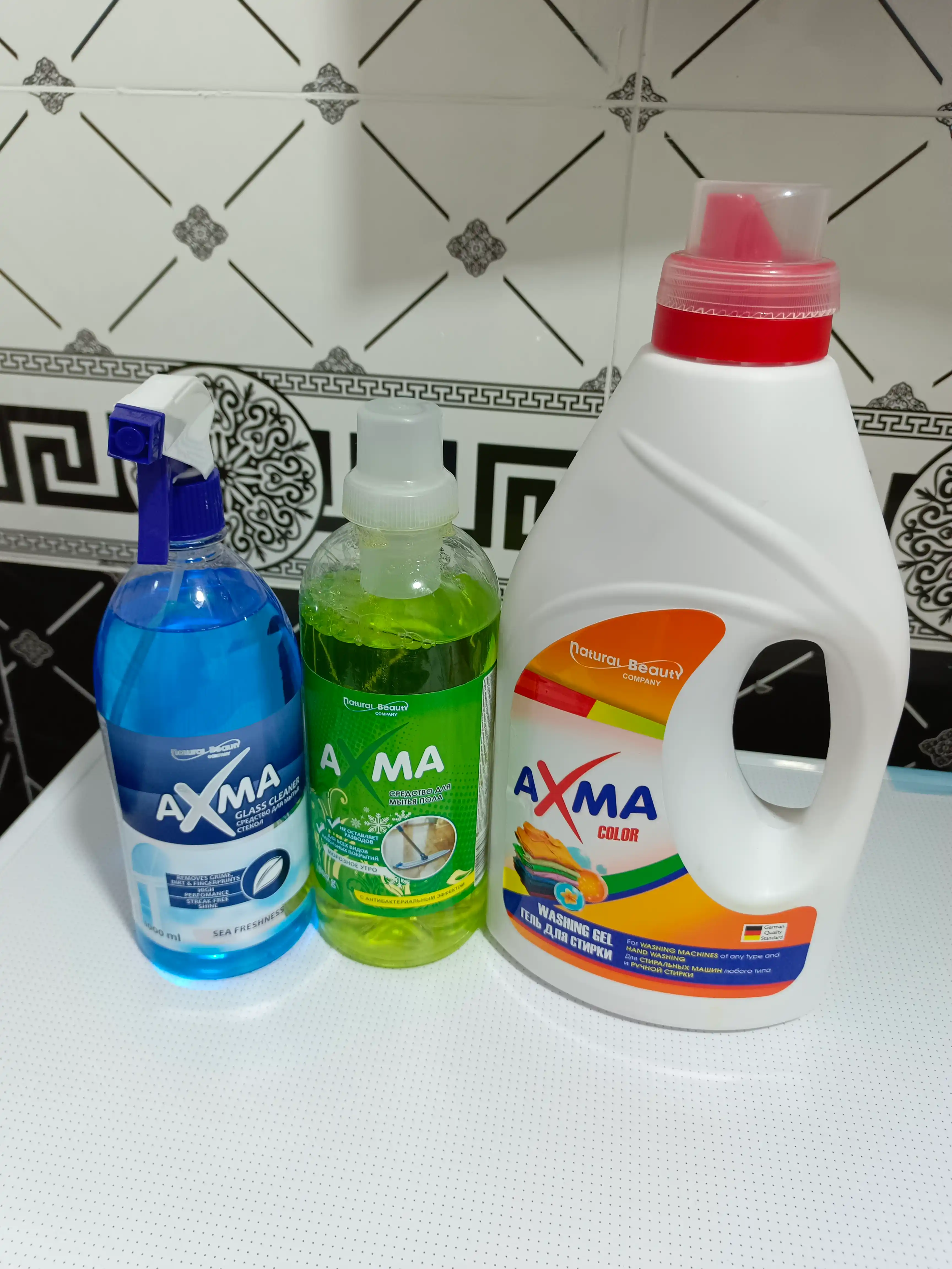 Kir yuvish geli AXMA, rangli kirlar uchun, 2 litr