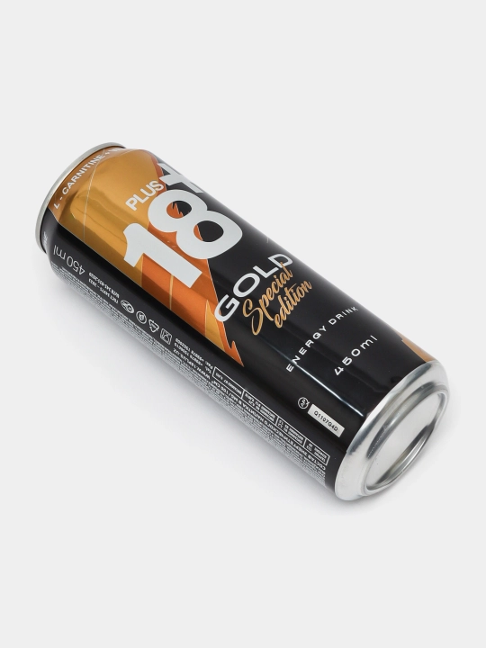 Energetik ichimlik plyus 18+ 0,45l  GOLD SPECIAL EDITION