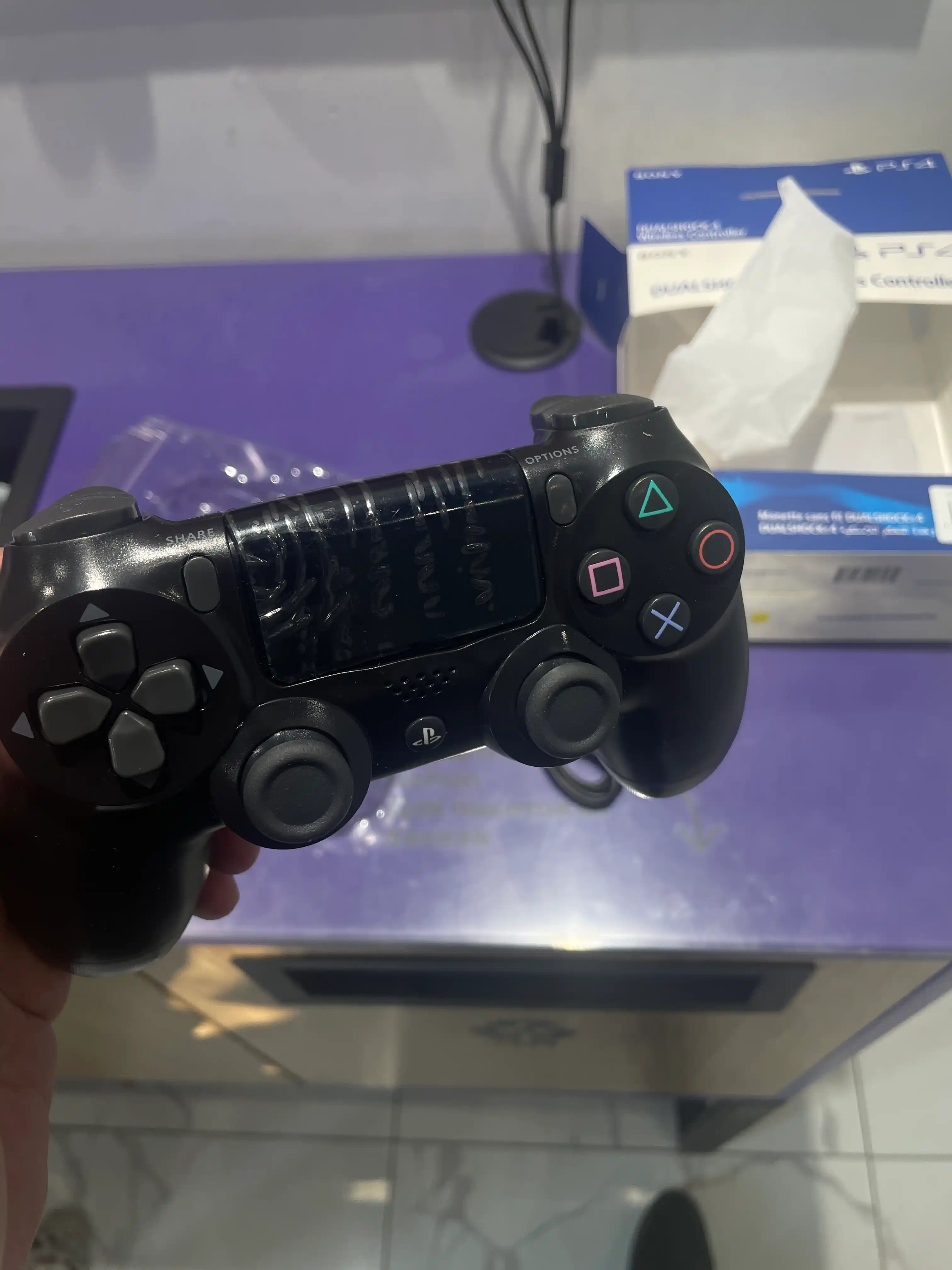 Joystik PS4, Bluetooth, simsiz geympad komyuter va smartfonlar uchun kontroller