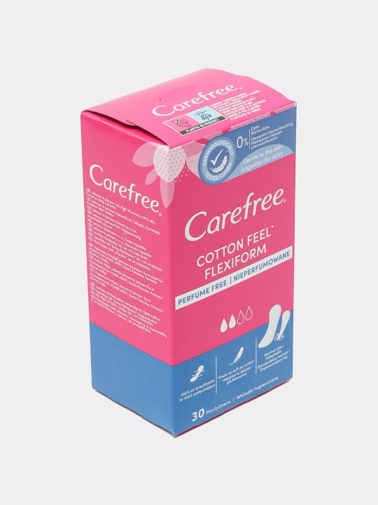 Прокладки Carefree FlexiForm, воздухопроницаемые, 30 шт