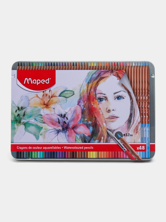 Акварельные карандаши Artist, 48 шт (профессиональные) 832448 - 