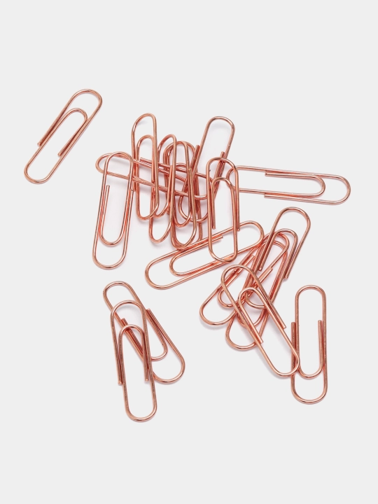 Meshu "Rose Gold" kichik ofis aksessuarlari to'plami, 89 dona, atirgul oltin