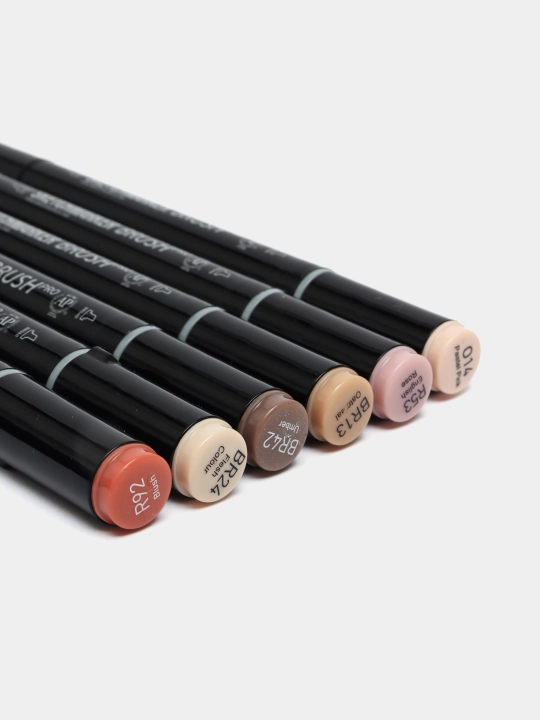 Набор маркеров SKETCHMARKER Brush Skin 1, 6 штук