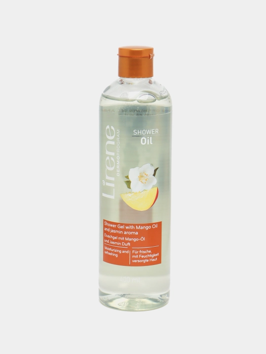 Dush uchun gel Lirene, mango va jasmin, 400 ml - 