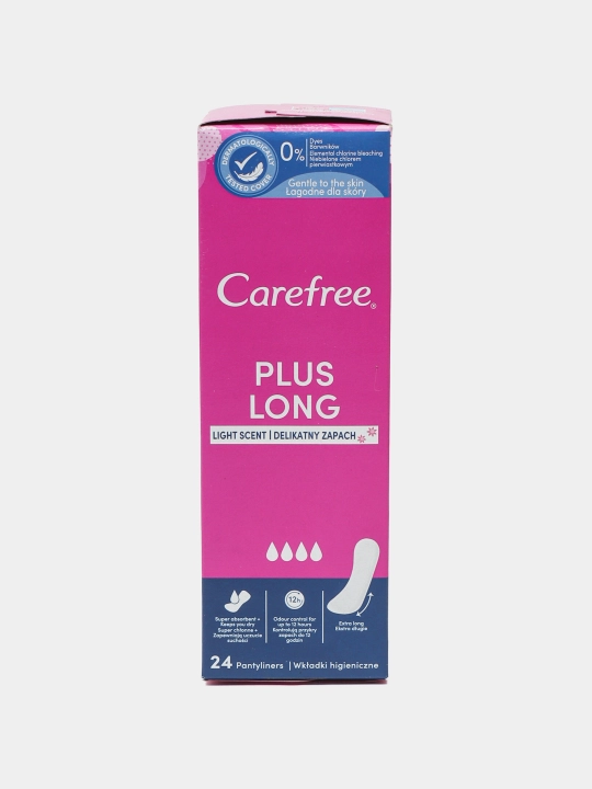 Ежедневные прокладки Carefree plus Long, 24 шт
