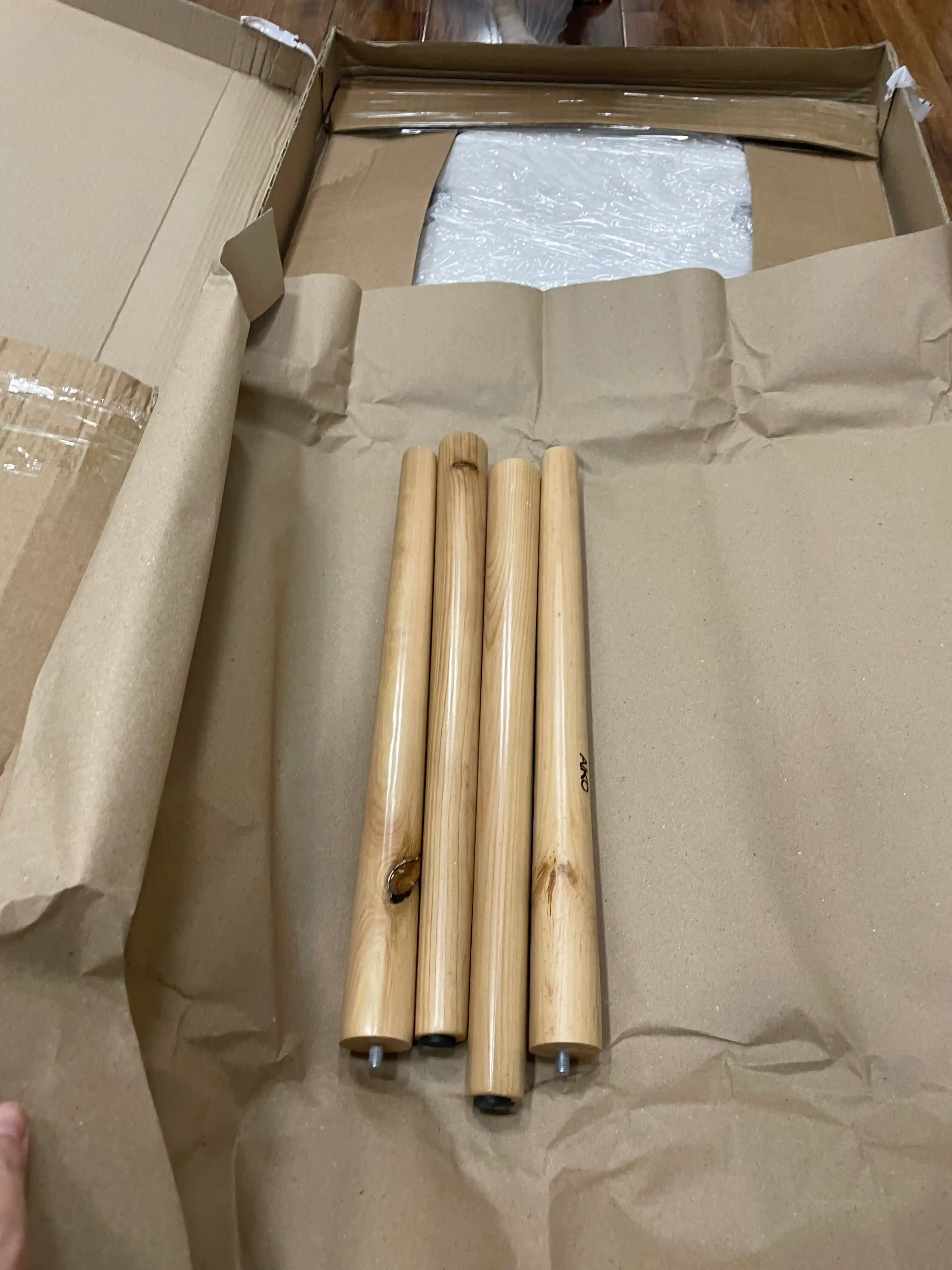 Jurnal stoli AIKO Oval, stol uy va ofis uchun, qahva stol, 120 x 60 x 45 sm