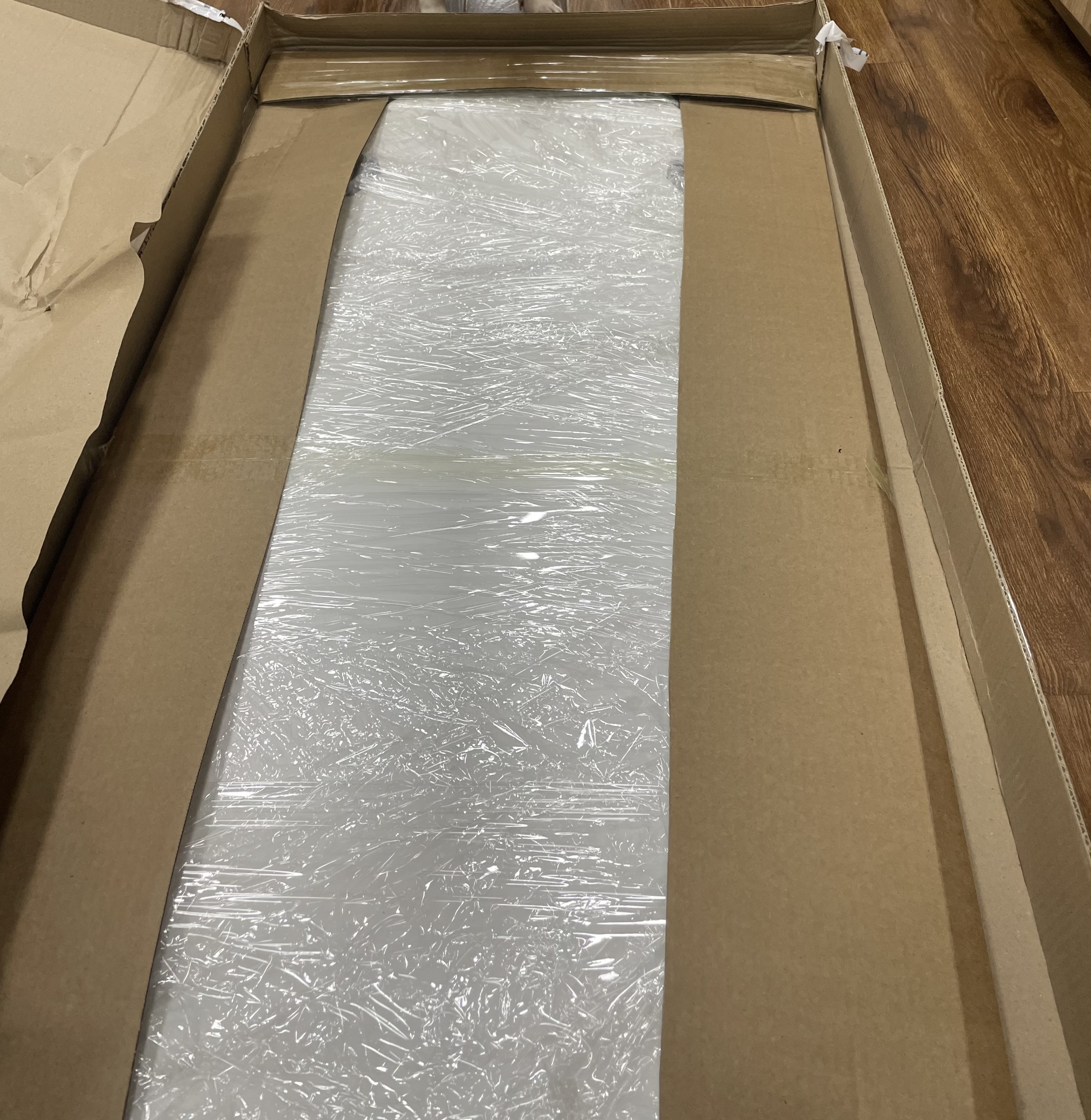 Jurnal stoli AIKO Oval, stol uy va ofis uchun, qahva stol, 120 x 60 x 45 sm