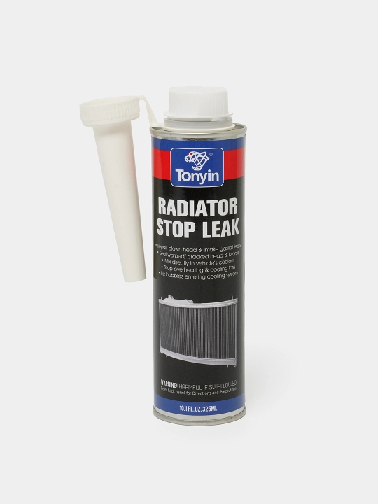 Radiator va sovutish tizimi uchun mastik, RADIATOR STOP LEAK TONYIN, 325 ml