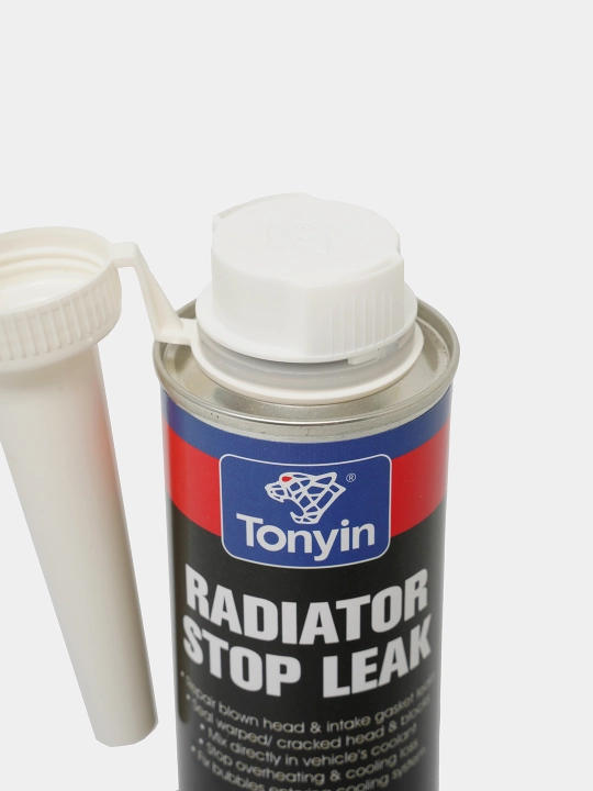 Radiator va sovutish tizimi uchun mastik, RADIATOR STOP LEAK TONYIN, 325 ml