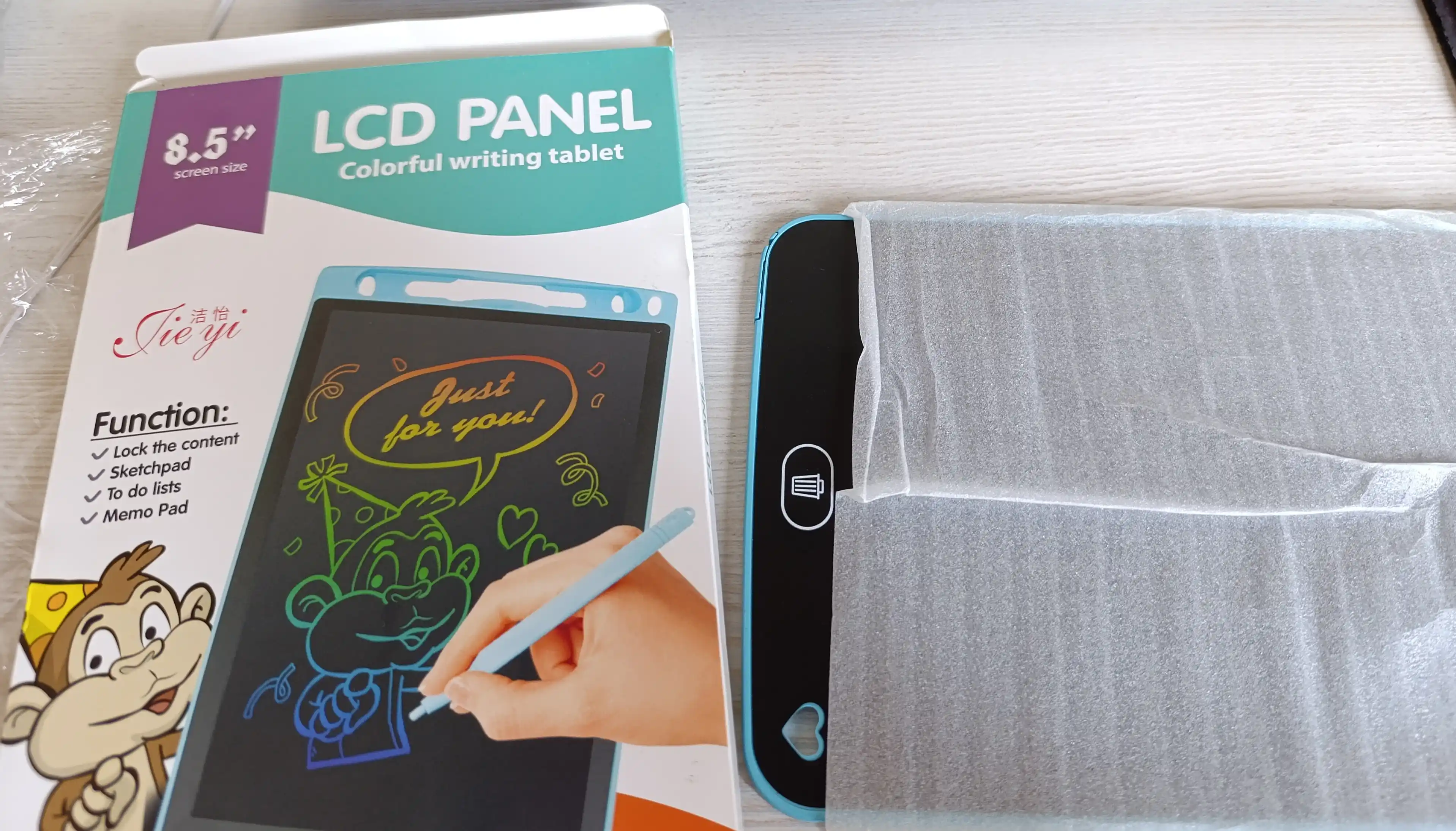 Графический LCD планшет для рисования, электронная доска со стилусом, 8.5"