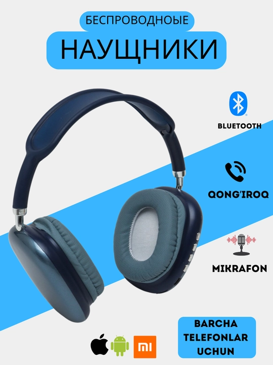 P9 Simsiz Bluetooth minigarnituralari, Quloq ichidagi mikrofonli to'liq o'lchamli - 