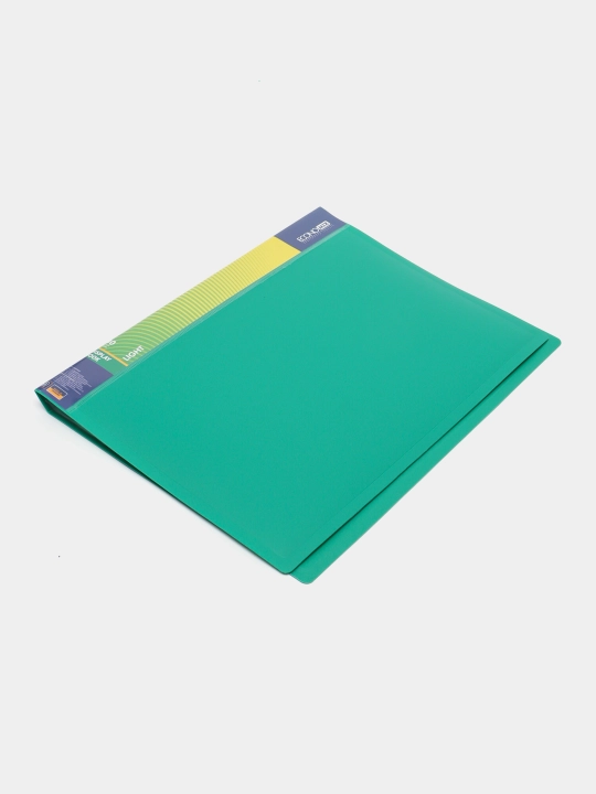 Plastik papka 30 ta fayl A4, yashil F37603-04 01517