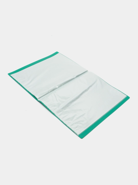 Plastik papka 30 ta fayl A4, yashil F37603-04 01517