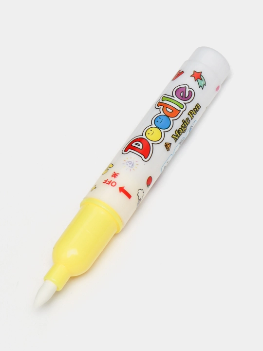 Suvli kitobcha, marker bilan ko‘p martalik bo‘yash