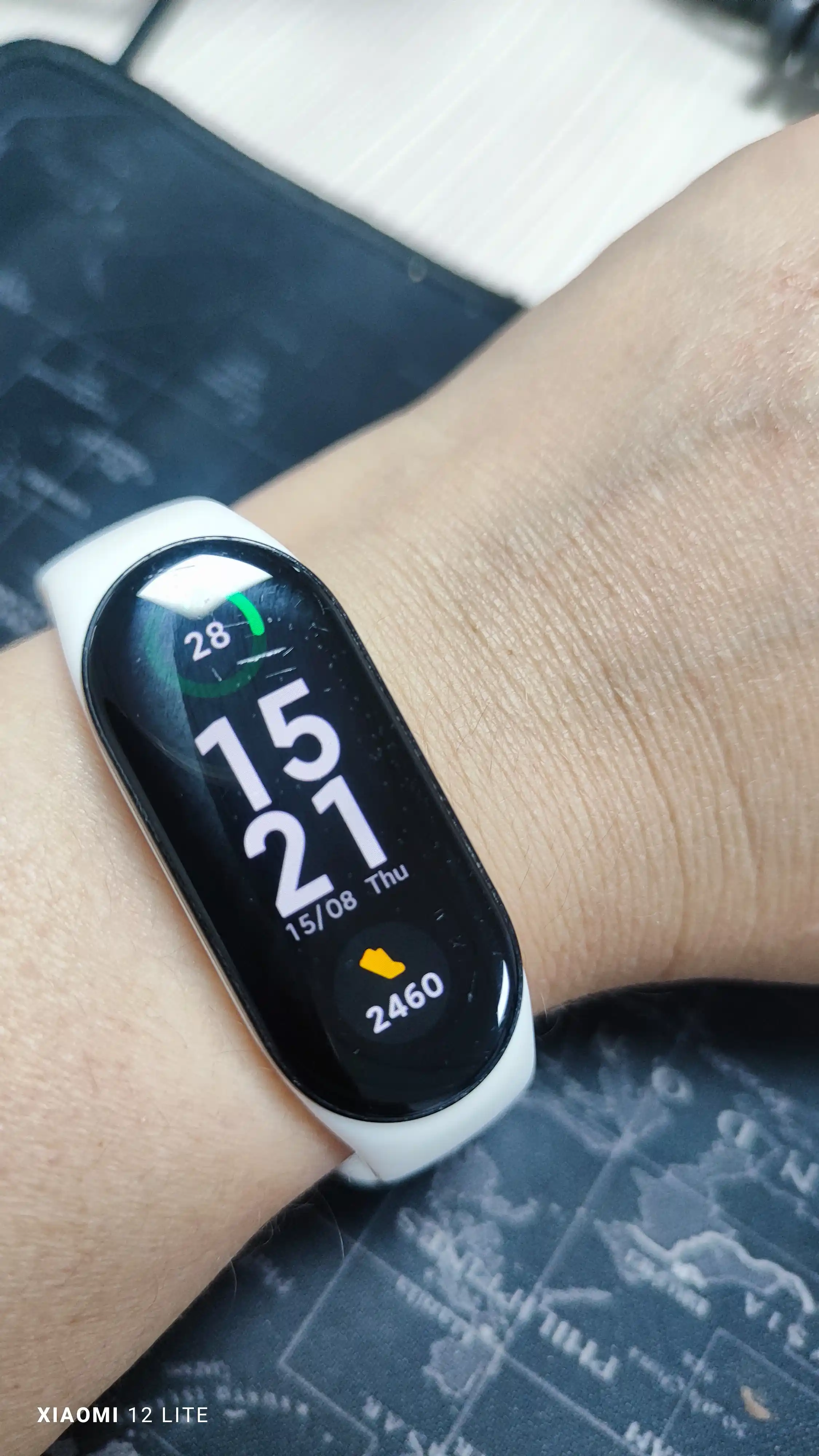 Ремешок для часов Xiaomi Mi Band 5/6/7 силиконовый