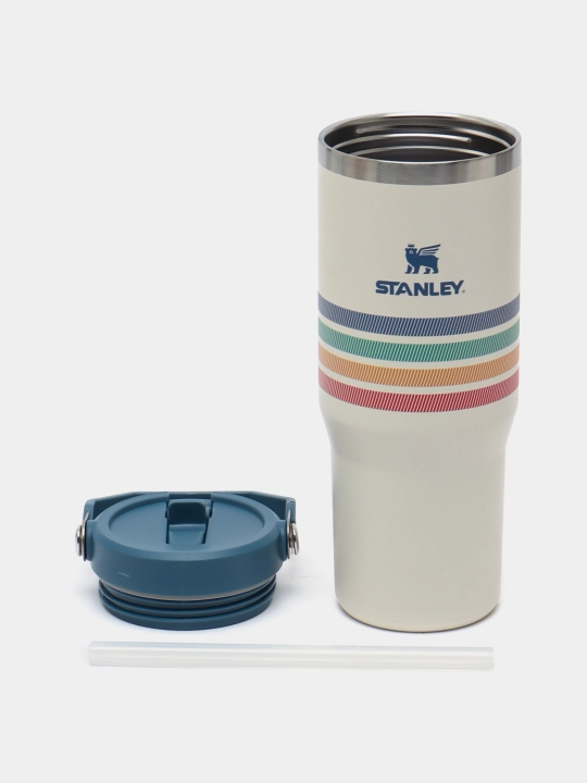 STANLEY IceFlow 2.0 — термокружка с откидной трубочкой, 30 oz (887 мл)