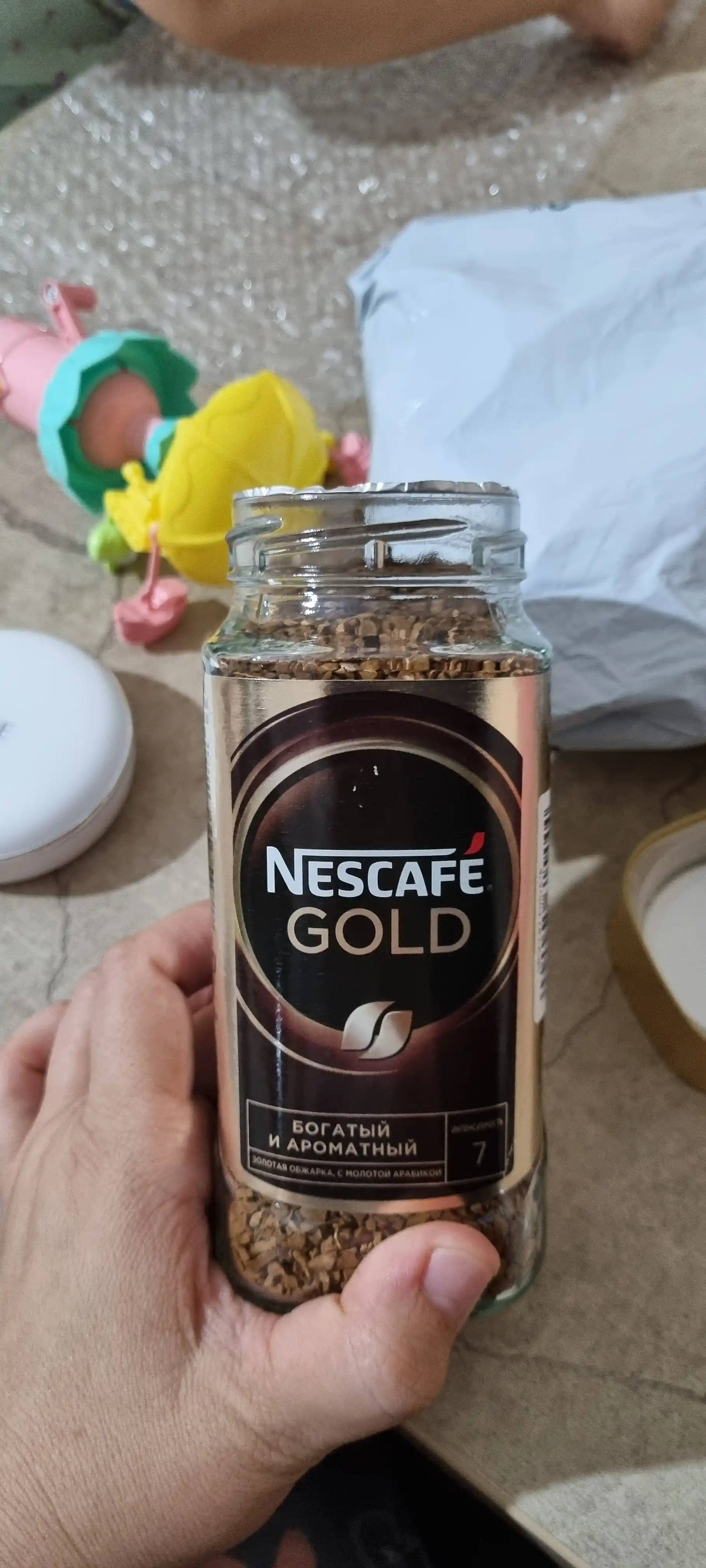 Кофе растворимый Nescafe Gold, 95 г