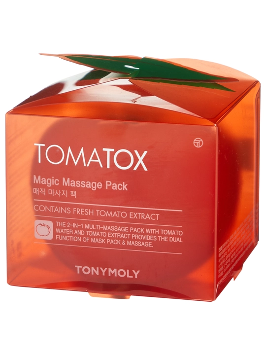 Ночная маска для лица Tomatox Magic Massage Pack, с томатом, для сияния и свежести кожи