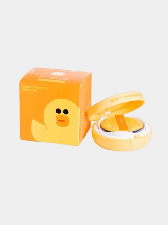 Тональная крем-пудра для лица Magic Cushion Moisture 21, с запасным блоком, SPF50+, РА+++