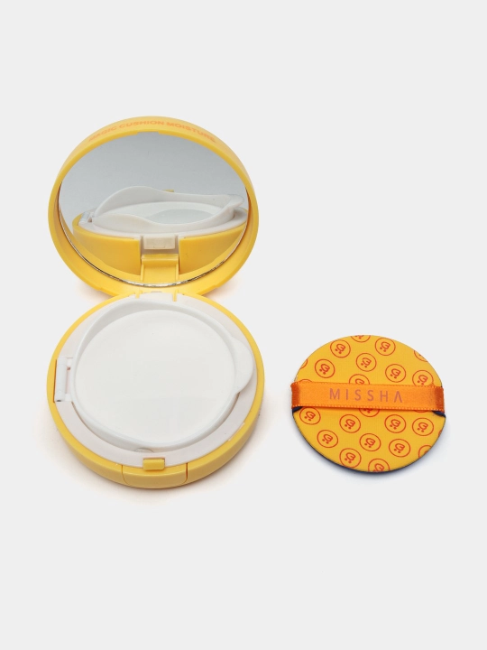 Тональная крем-пудра для лица Magic Cushion Moisture 21, с запасным блоком, SPF50+, РА+++