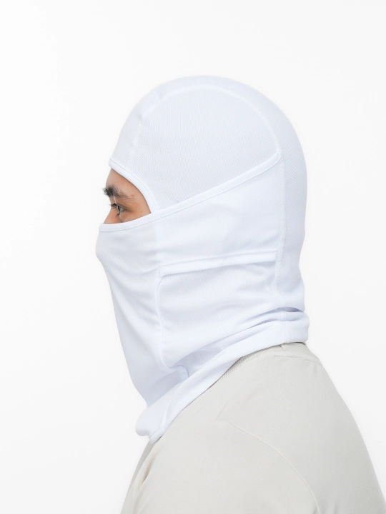 Yuz va boshni himoya qilish uchun qora niqob, bahor-yoz, mototsikl uchun