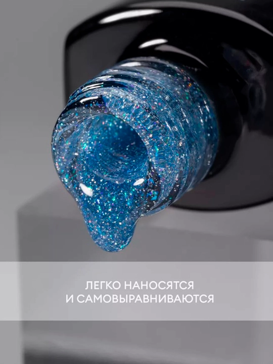 Tirnoqlar uchun aks ettiruvchi gel - lak "Shimeria Diamond", 7 ml
