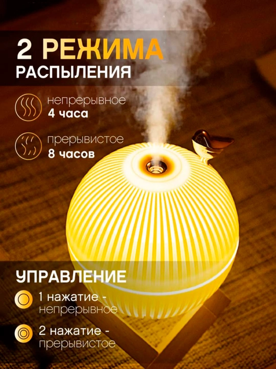 Увлажнитель воздуха, ночник, аромадиффузор