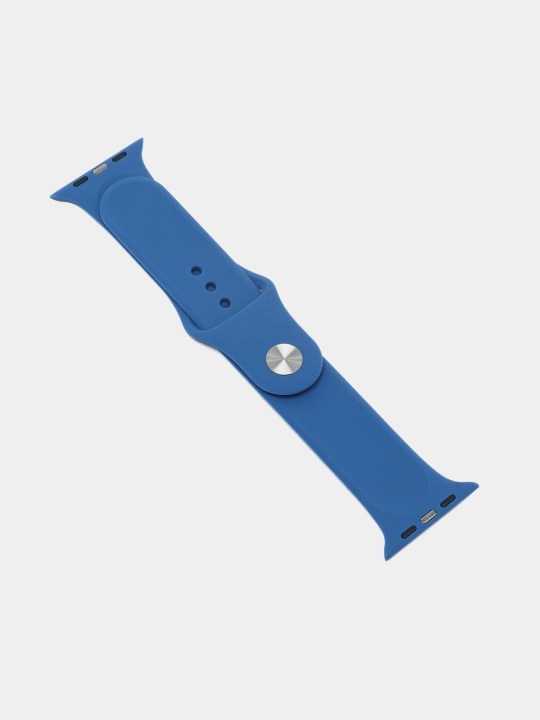 Ремешок силиконовый для Apple Watch 3, 4, 5, 6, 7, 8, SE и Ultra, 38, 40,42,44, 45, 49 мм