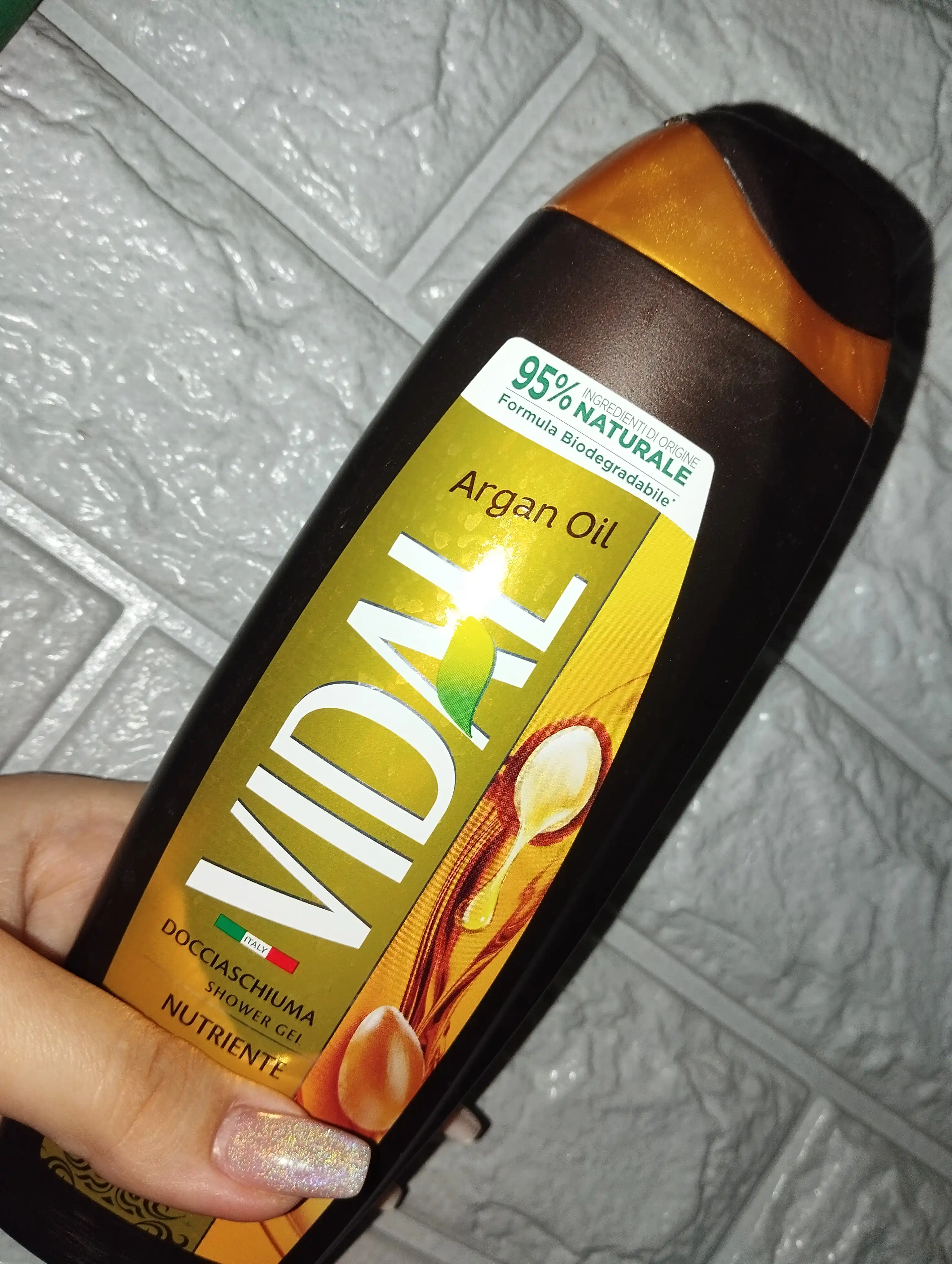 Гель для душа Vidal Argan Oil, с маслом арганы, 250 мл