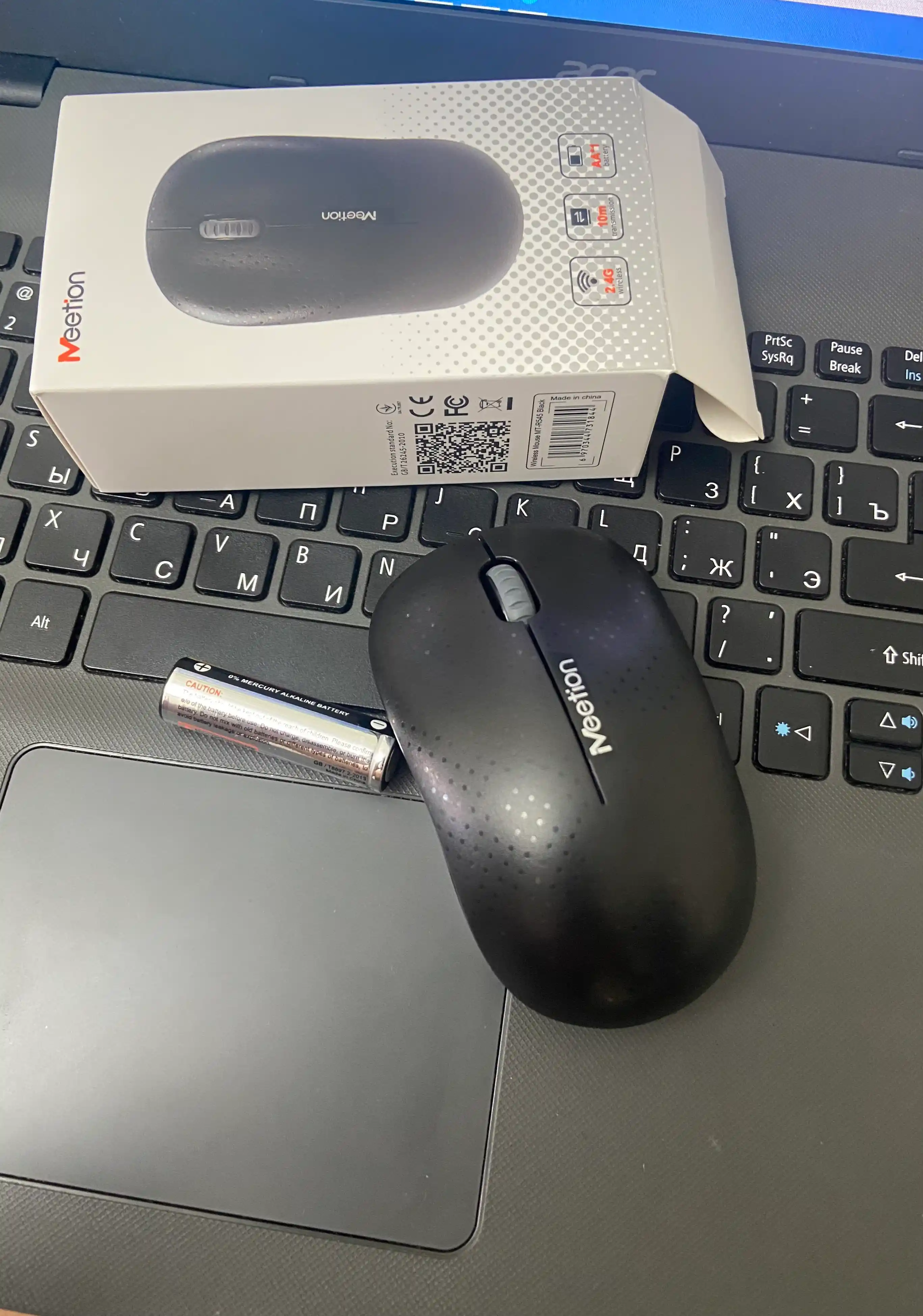 Kompyuter sichqonchasi, simsiz Meetion MT-R545