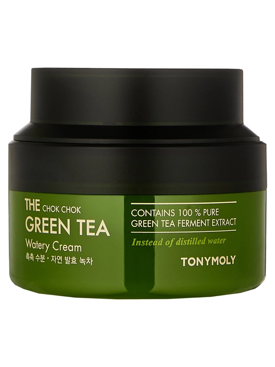 THE CHOK CHOK GREEN TEA WATERY CREAM 60 ml yashil choyli namlantiruvchi yuz kremi