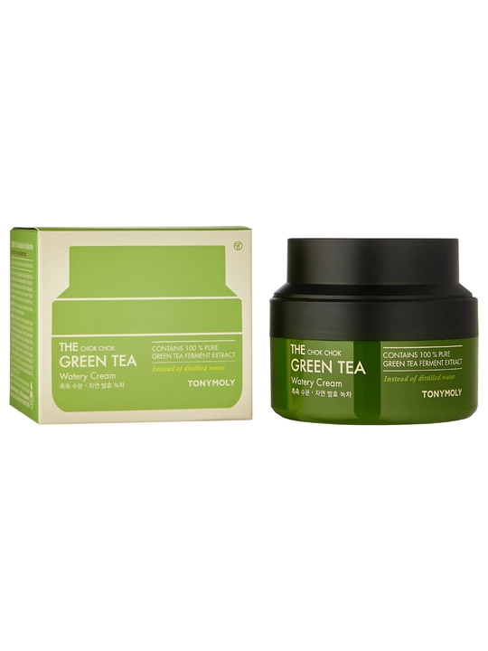 THE CHOK CHOK GREEN TEA WATERY CREAM 60 ml yashil choyli namlantiruvchi yuz kremi