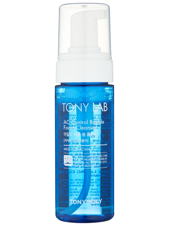 Пенка для лица TONY LAB AC CONTROL BUBBLE FOAM, 150 мл, для жирной и проблемной кожи