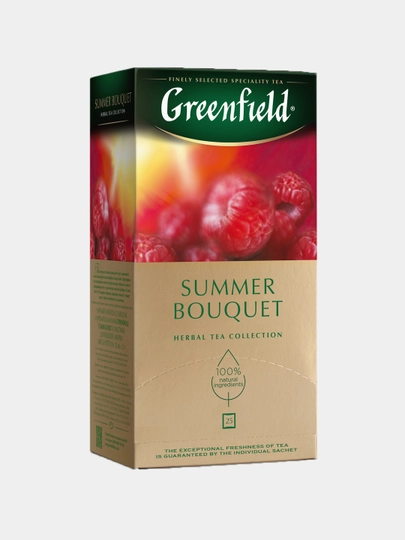 Чай в пакетиках Greenfield Summer Bouquet, 25 шт — TESS-P0684AC