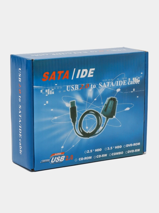 Adapter-perexodnik HDD SATA/IDE USB 2.0 