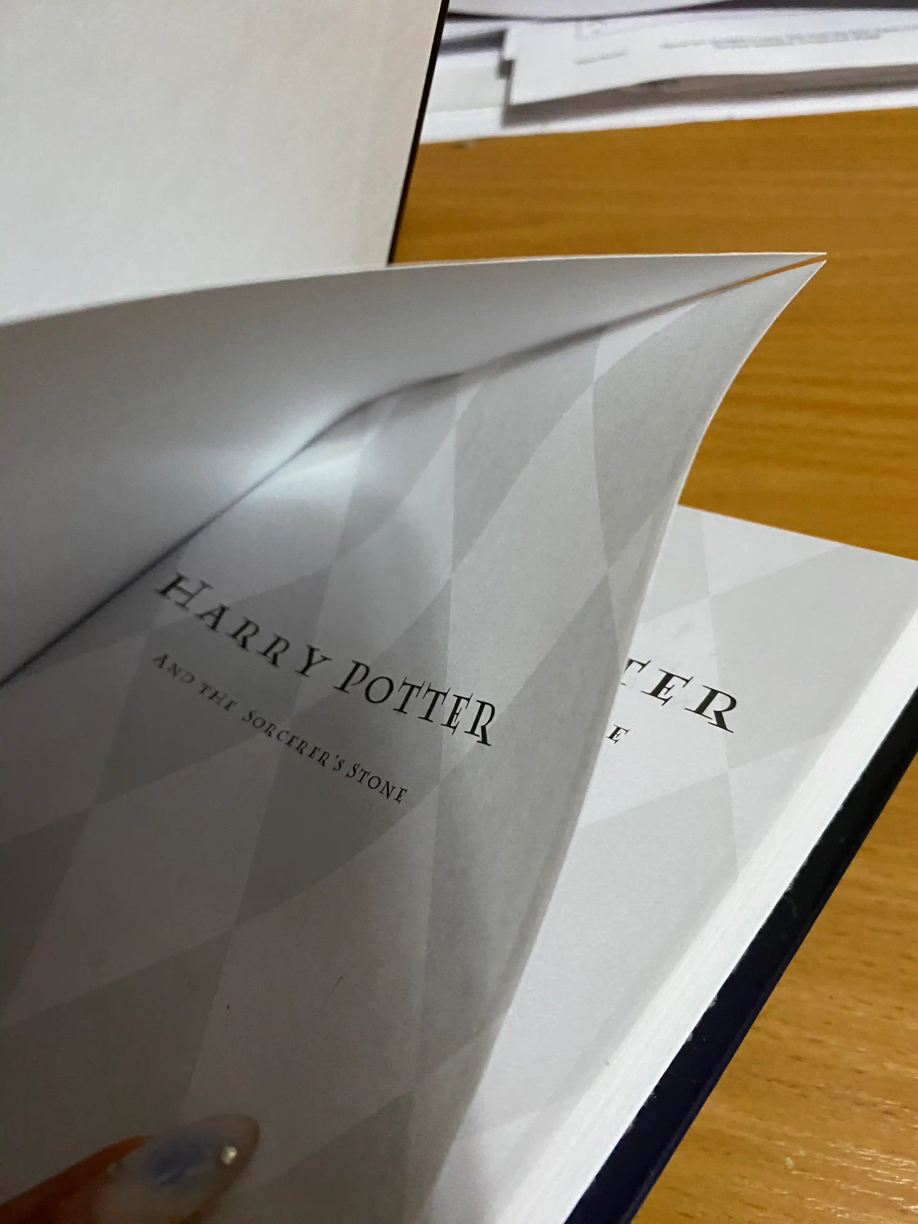 "Harry Potter and the Philosopher's Stone" - J. K. Rowling
