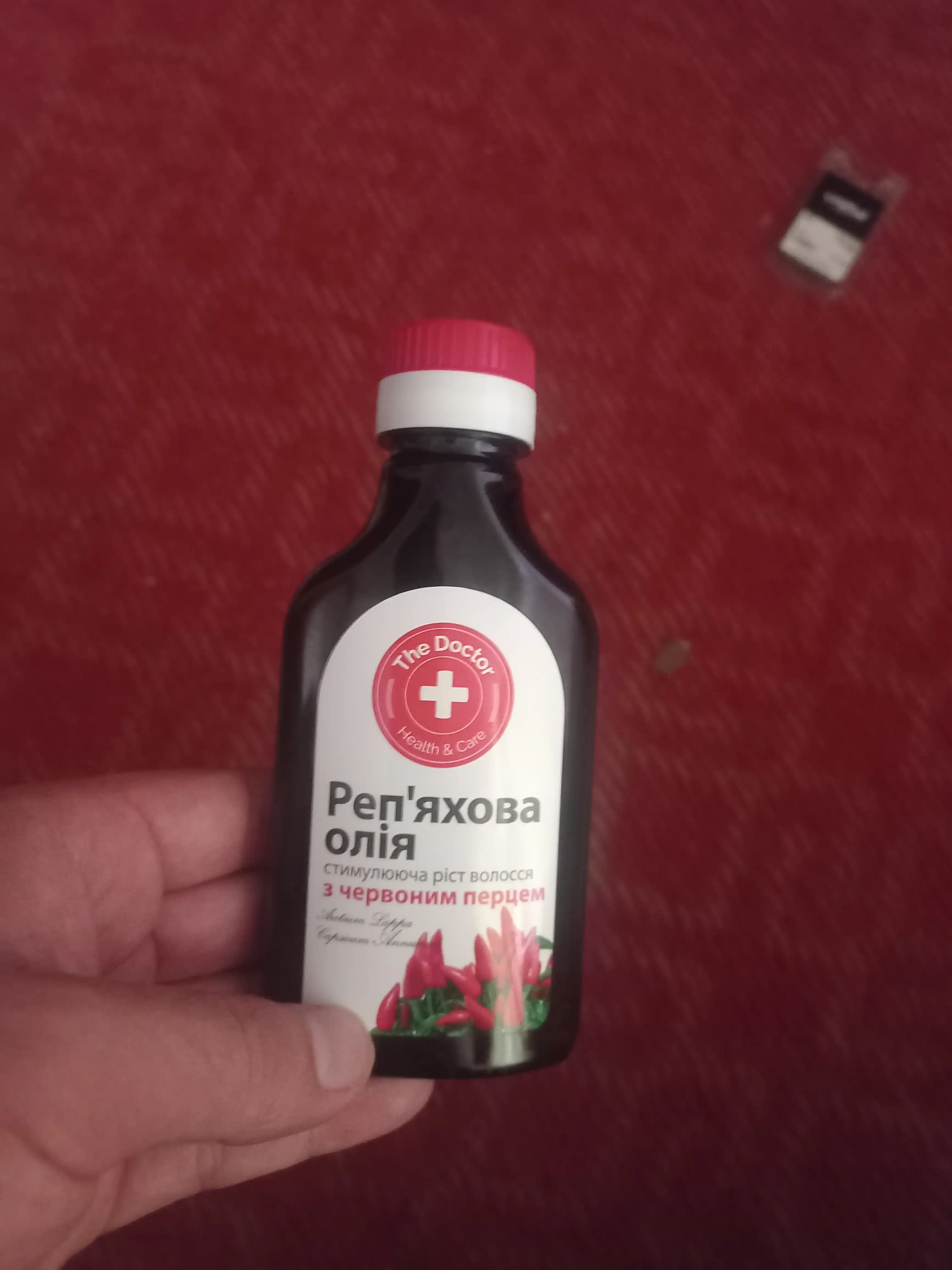 Qizil qalampirli repey moyi, soch o‘sishini tezlashtiradi, Домашний Доктор, 100 ml