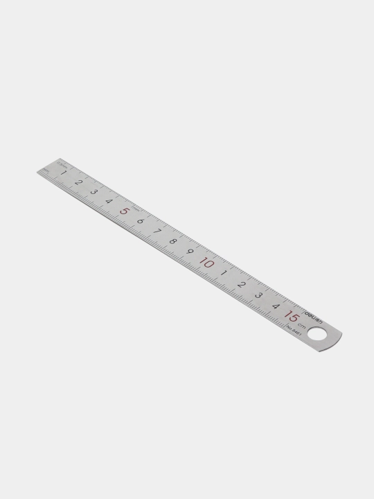 Metall chizg‘ich, 15 sm, Deli 8461