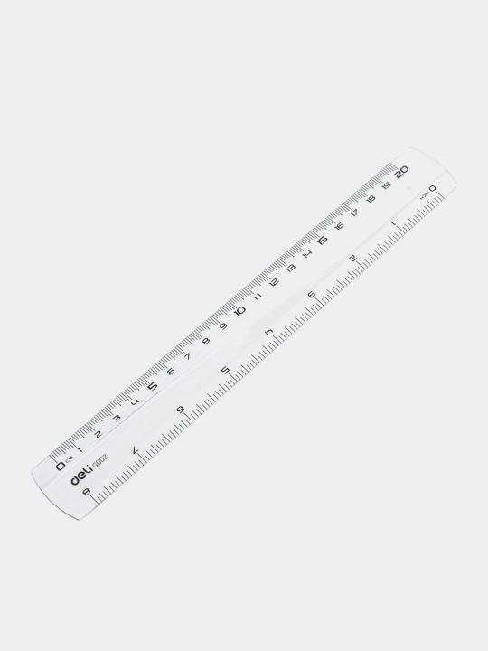 Линейка Deli EG00412, 20 см
