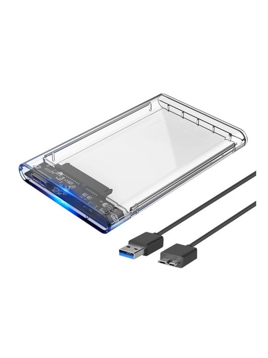 HDD SSD uchun USB 3.0 qolip keys 2.5 noutbuk qattiq diski va SSD uchun,tashqi qora quti