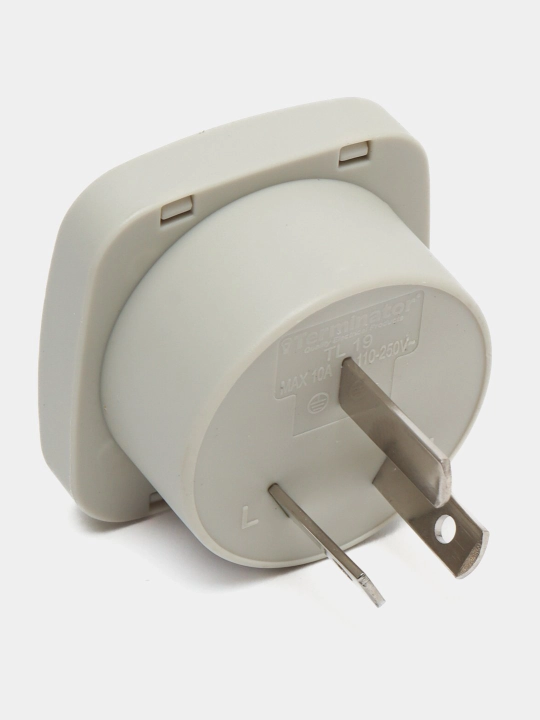Xitoy rozetkasi uchun adapter, 10 amper