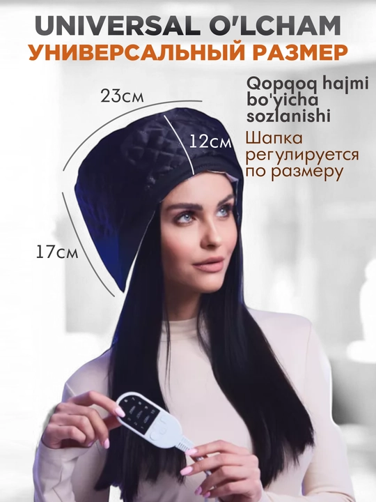 Termal shapka, professional sochni parvarish qilish