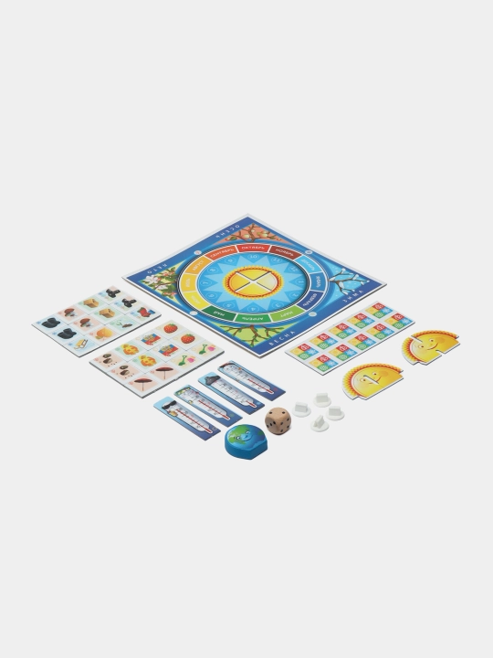 Stol o'yini Step puzzle Yil fasllari