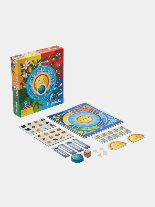 Stol o'yini Step puzzle Yil fasllari - 