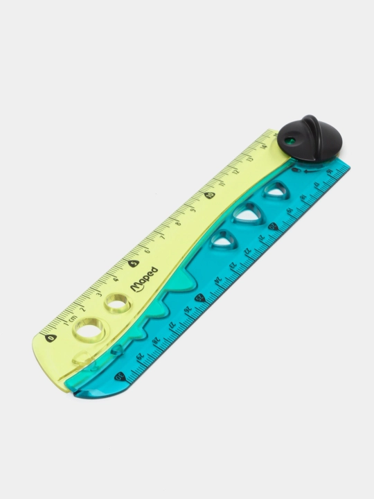 Chizg'ich Maped Croc Croc 282030 plastmassali, yarim shaffof, 30 sm
