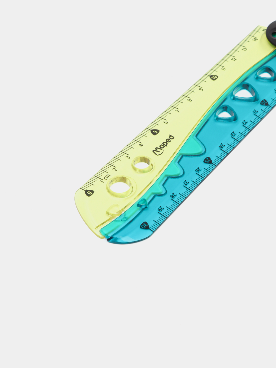 Chizg'ich Maped Croc Croc 282030 plastmassali, yarim shaffof, 30 sm