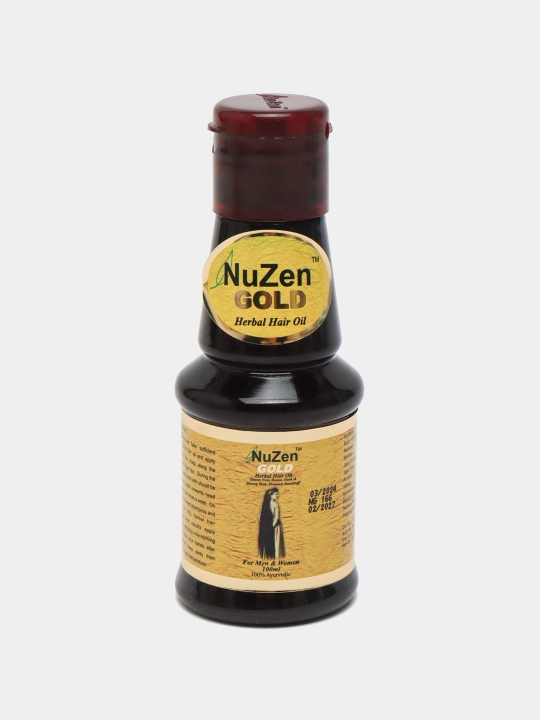 Nuzen gold oil soch o'sishi uchun o'simlik moyi