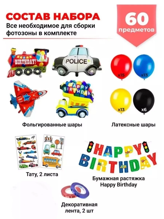 Фольгированные шары, на детский праздник, день рождения, для украшения фотозоны